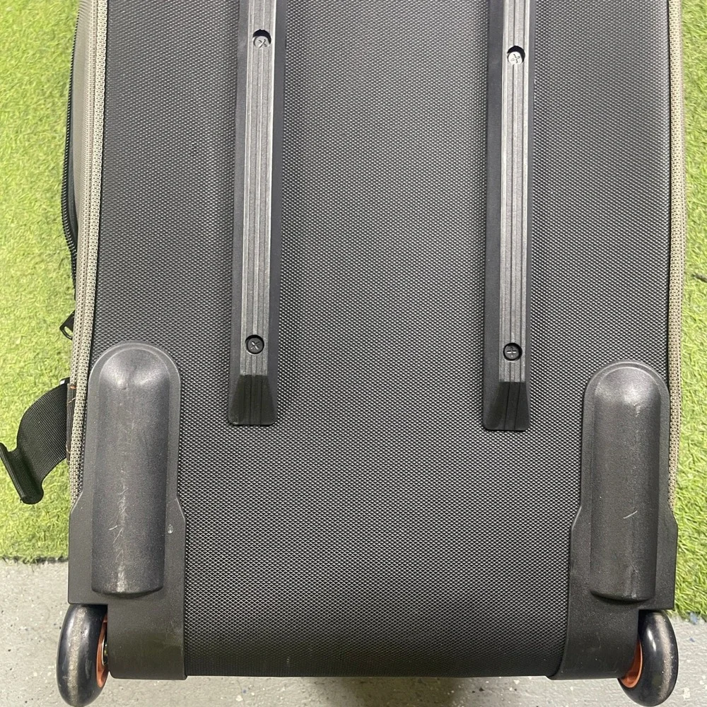 Ful Rolling Duffle Bag Large Brown Grey Workhorse 30 inch Wheeled Travel Luggage